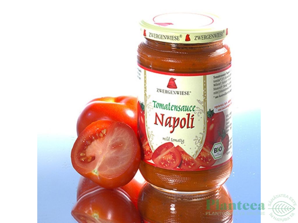 Sos tomat Napoli eco 350g - ZWERGENWIESE