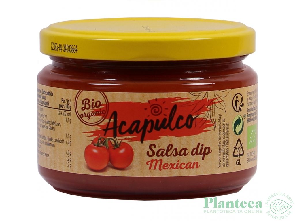Sos salsa Mexican pt tortilla eco 260g - ACAPULCO