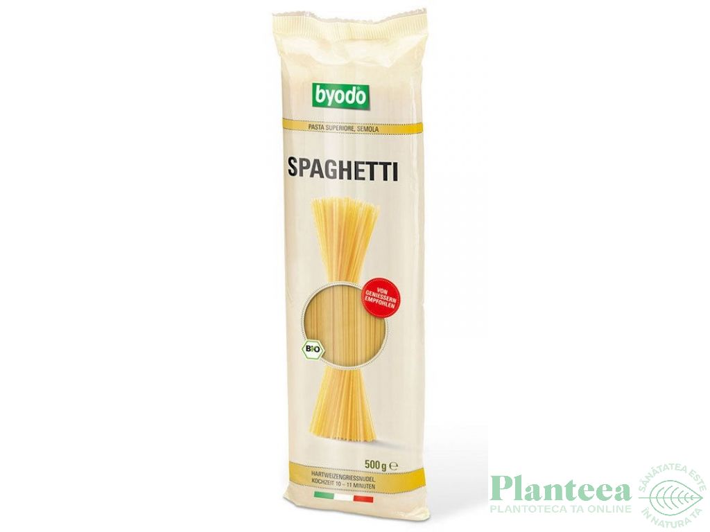 Paste spaghete grau integral 500g - BYODO
