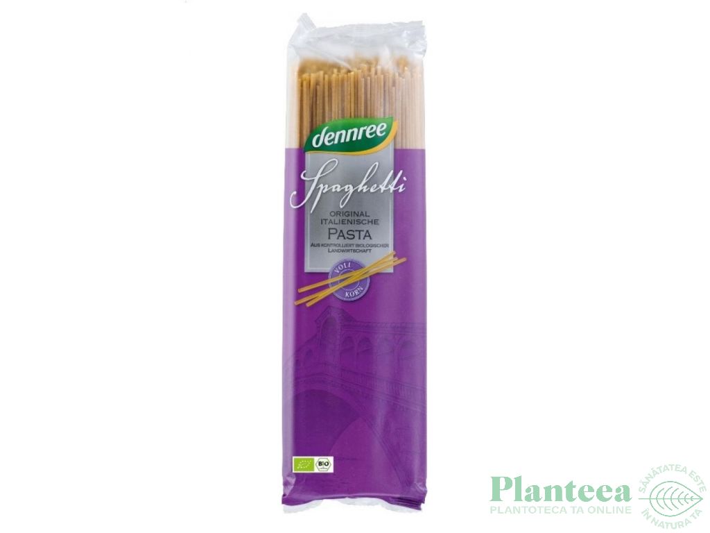 Paste spaghete grau integral eco 500g - DENNREE