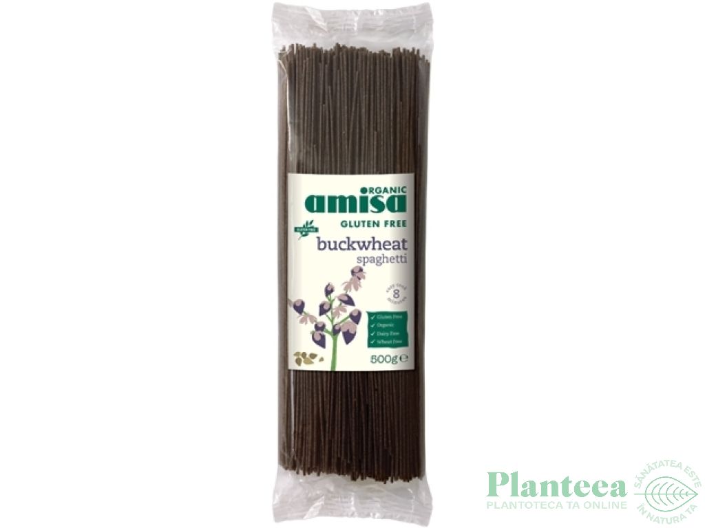 Paste spaghete hrisca integrala eco 500g - AMISA