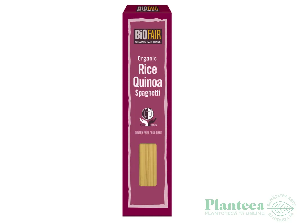 Paste spaghete orez quinoa eco 250g - BIOFAIR