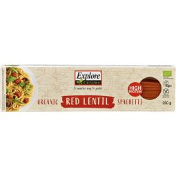 Paste spaghete linte rosie fara gluten bio 250g - EXPLORE CUISINE