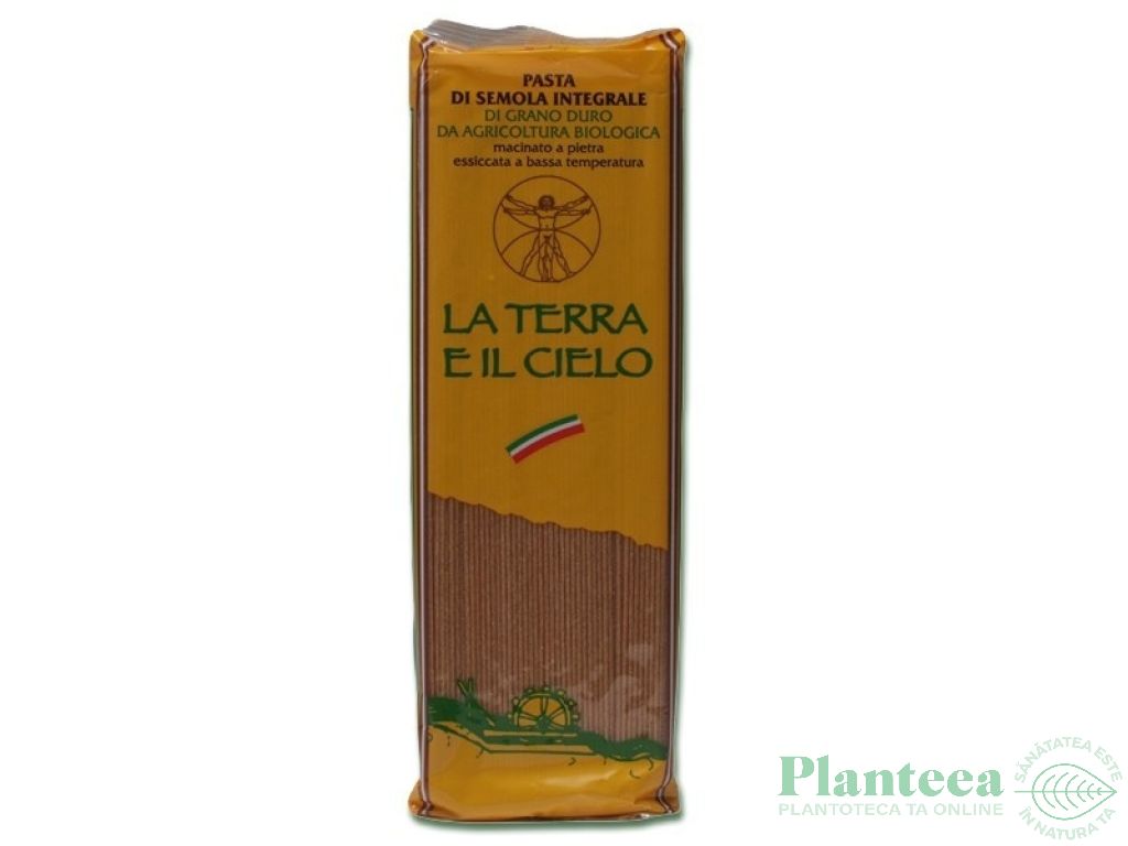 Paste spaghete grau integral 500g - LA TERRA E IL CIELO