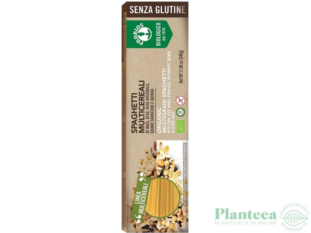 Paste spaghete multicereale eco 340g - PROBIOS