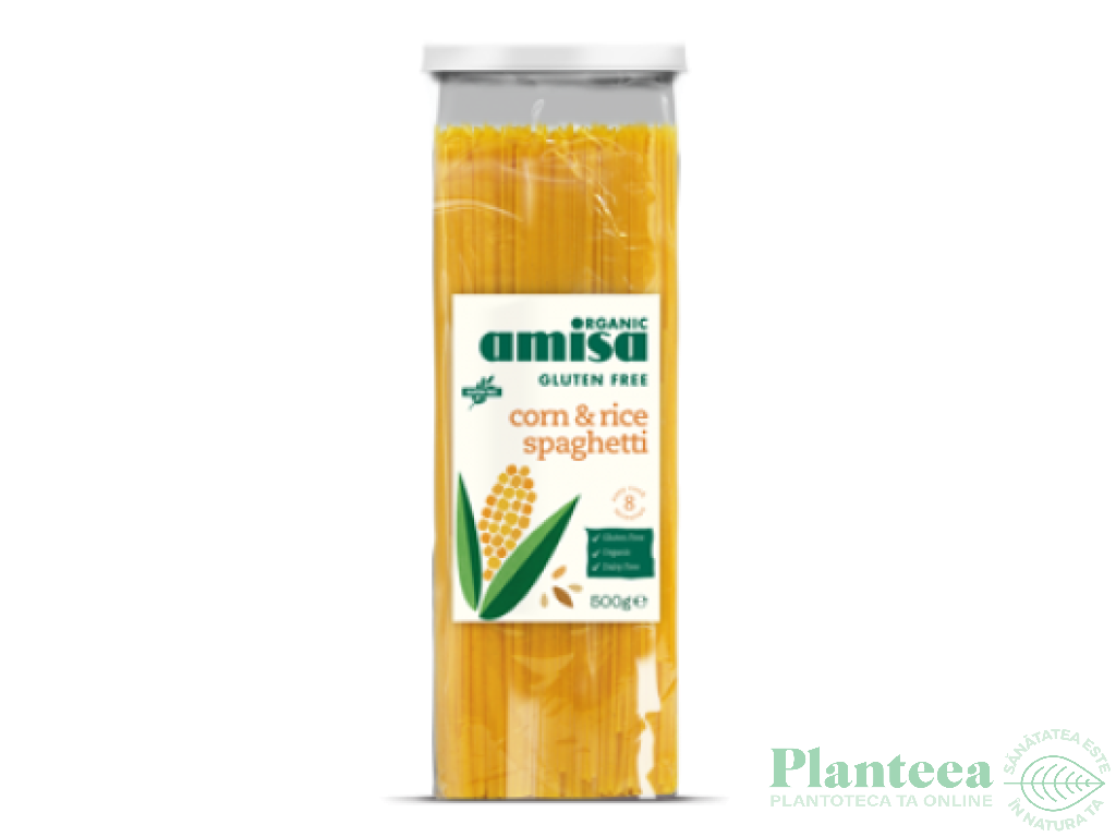 Paste spaghete porumb orez 500g - AMISA