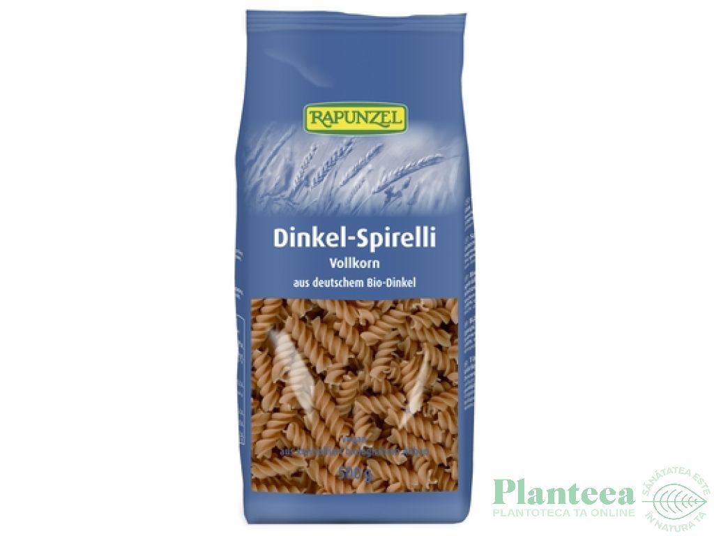 Paste spirale spelta integrala germania eco 500g - RAPUNZEL