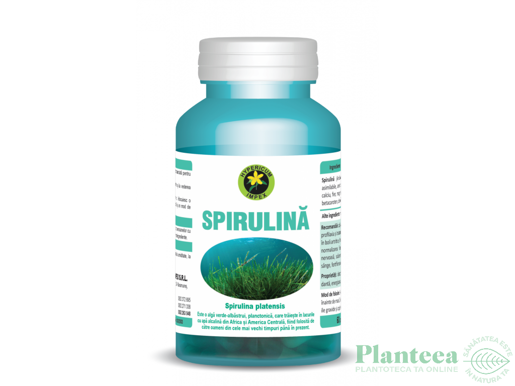 Spirulina 60cps - HYPERICUM PLANT