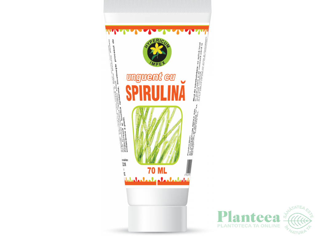 Unguent spirulina 70ml - HYPERICUM PLANT