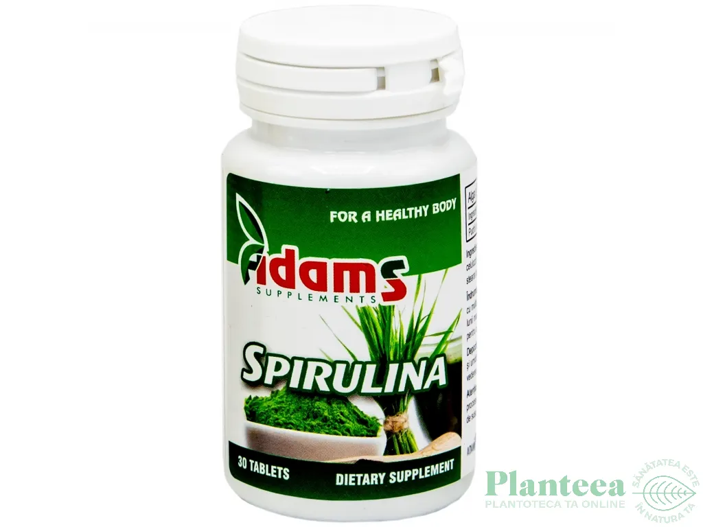 Spirulina 400mg 30cp - ADAMS
