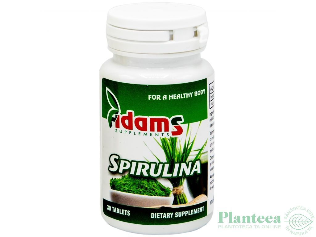 Spirulina 400mg 30cp - ADAMS