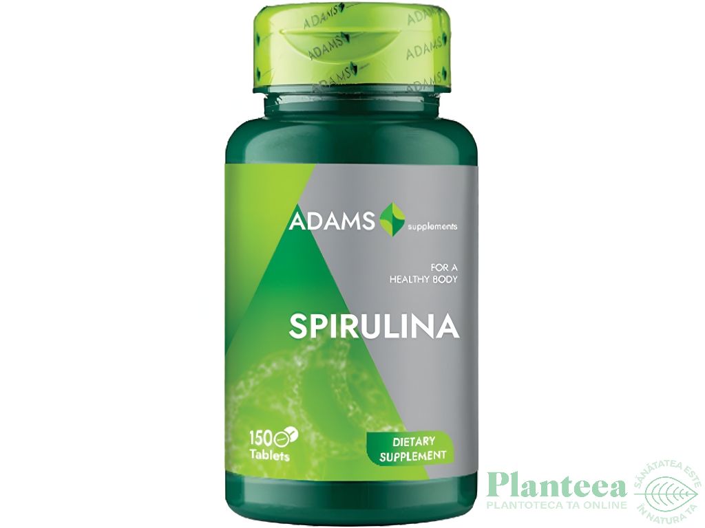 Spirulina 400mg 150cp - ADAMS SUPPLEMENTS