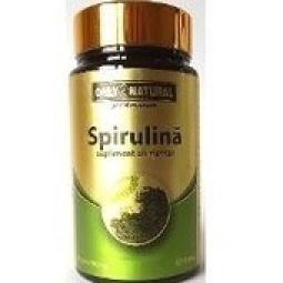 Spirulina 590mg 60cps - ONLY NATURAL