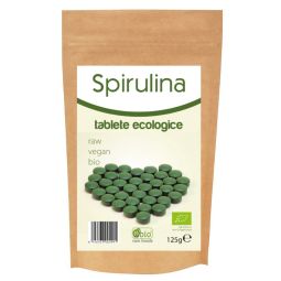 Spirulina tablete 500mg bio 250cp - OBIO