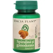 Spirulina ganoderma 1x60cp - DACIA PLANT