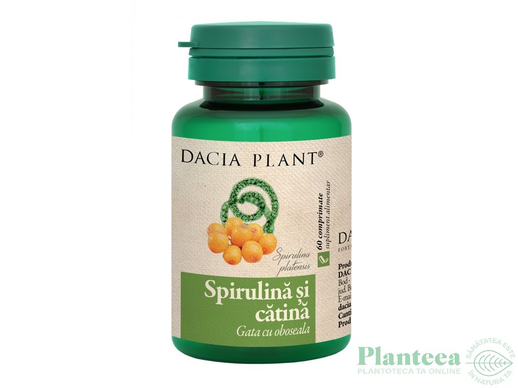 Spirulina catina 60cp - DACIA PLANT