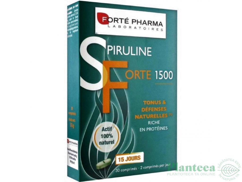 Spirulina Forte 30cps - FORTE PHARMA