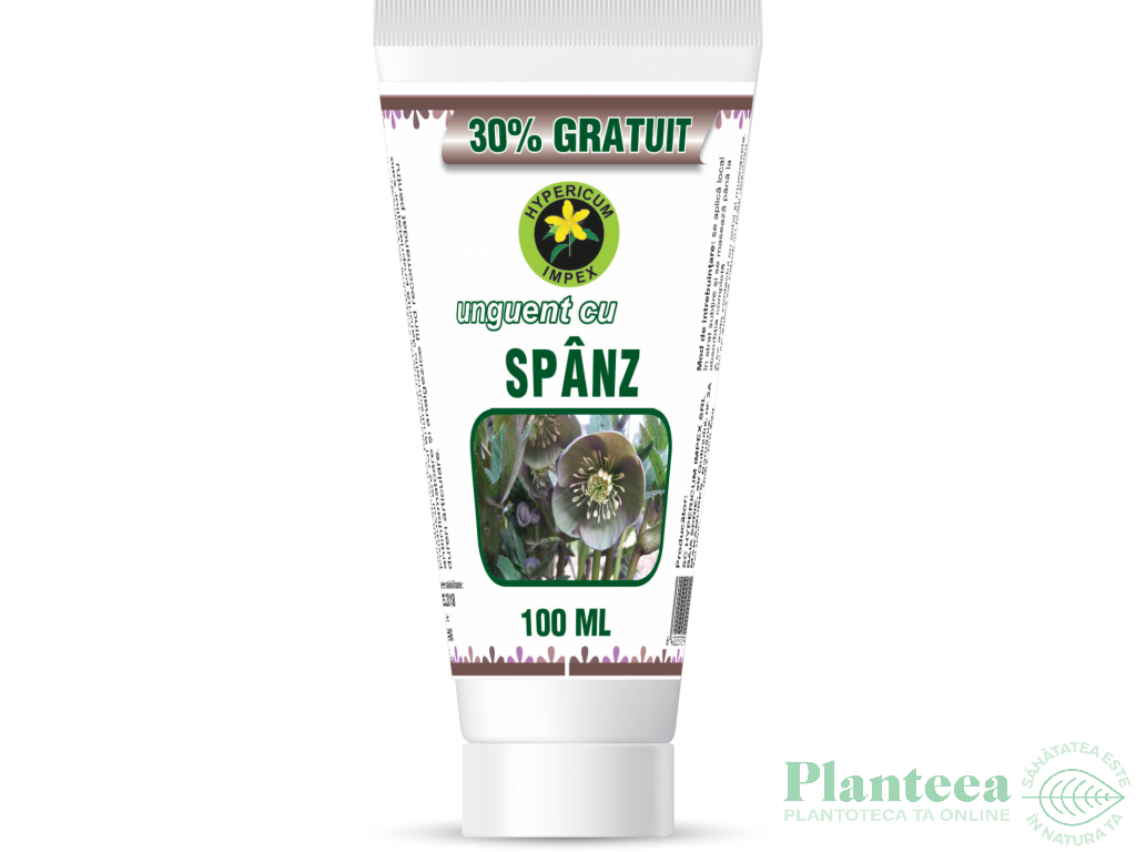 Unguent spanz 70ml - HYPERICUM PLANT