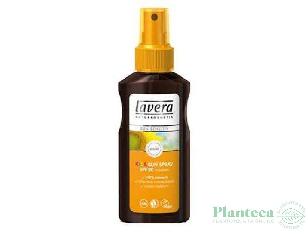 Lotiune protectie solara copii spf20 Sun Sensitiv 125ml - LAVERA