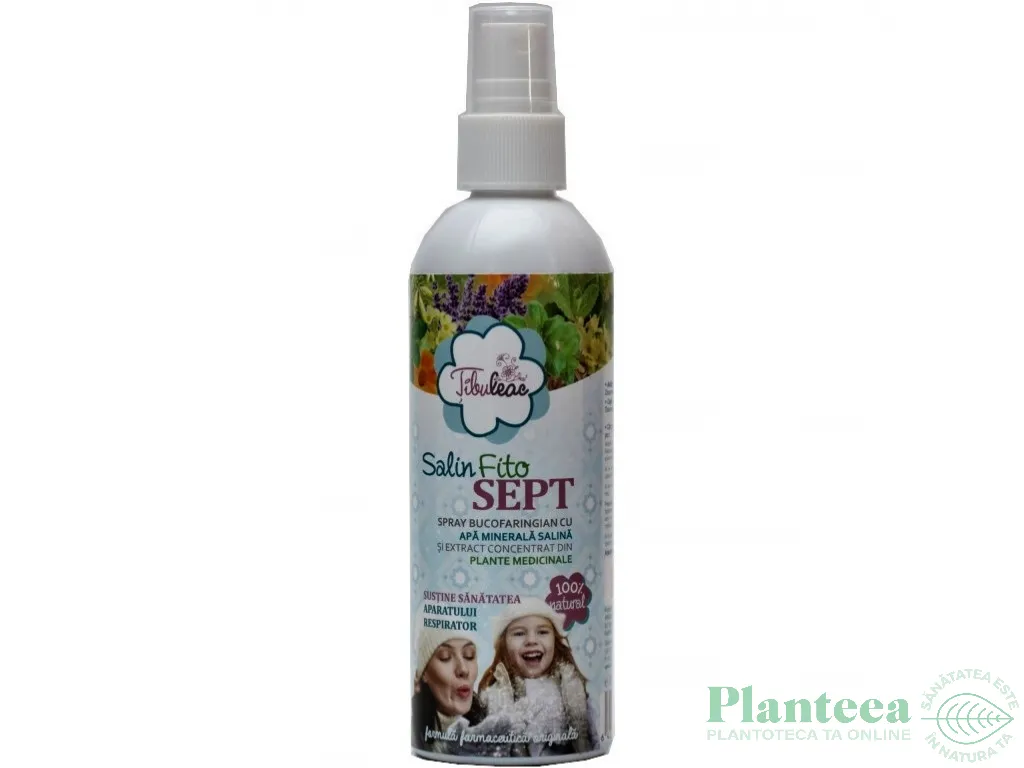 Spray bucofaringian SalinFitoSept 100ml - TIBULEAC PLANT