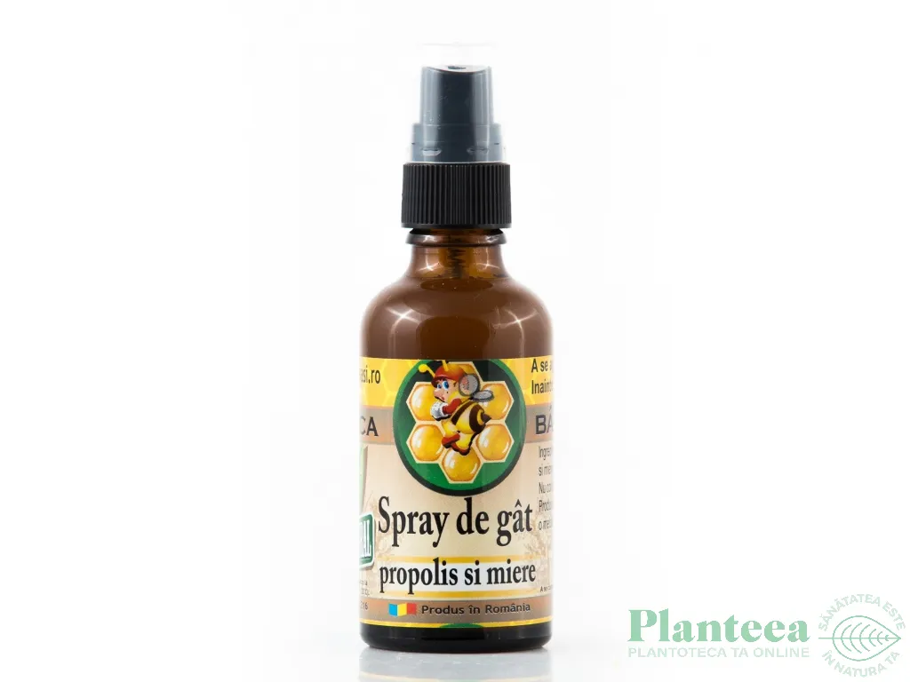 Spray Gatul Meu propolis miere brad eucalipt 50ml - PRISACA