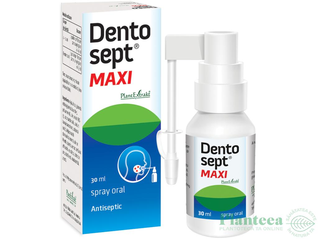 Spray gingival Dentosept Maxi 30ml - PLANTEXTRAKT