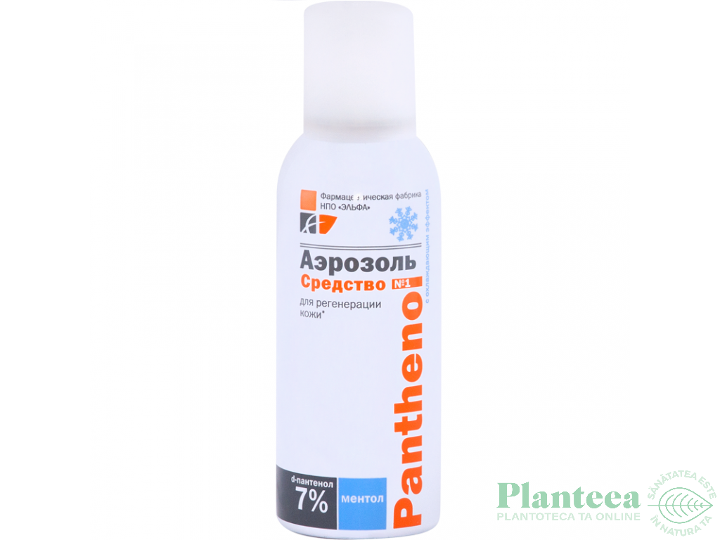 Spray regenerant racoritor piele deteriorata panthenol mentol 150ml - ELFA PHARM