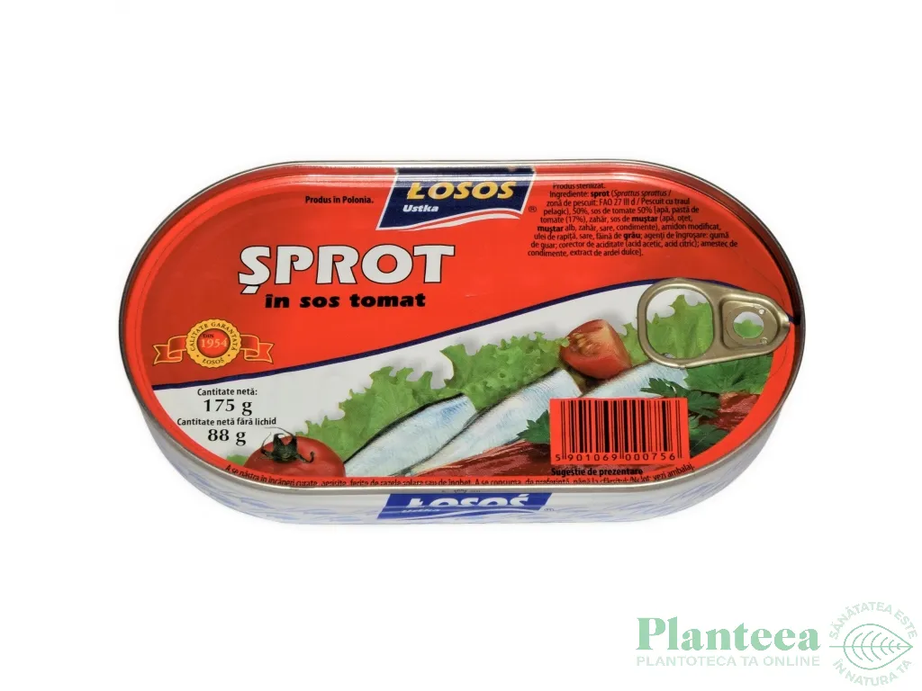 Sprot in sos tomat 175g - LOSOS