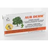 Supozitoare scoarta stejar propolis rasina conifere Aur Derm 6x1,5g - LAUR MED