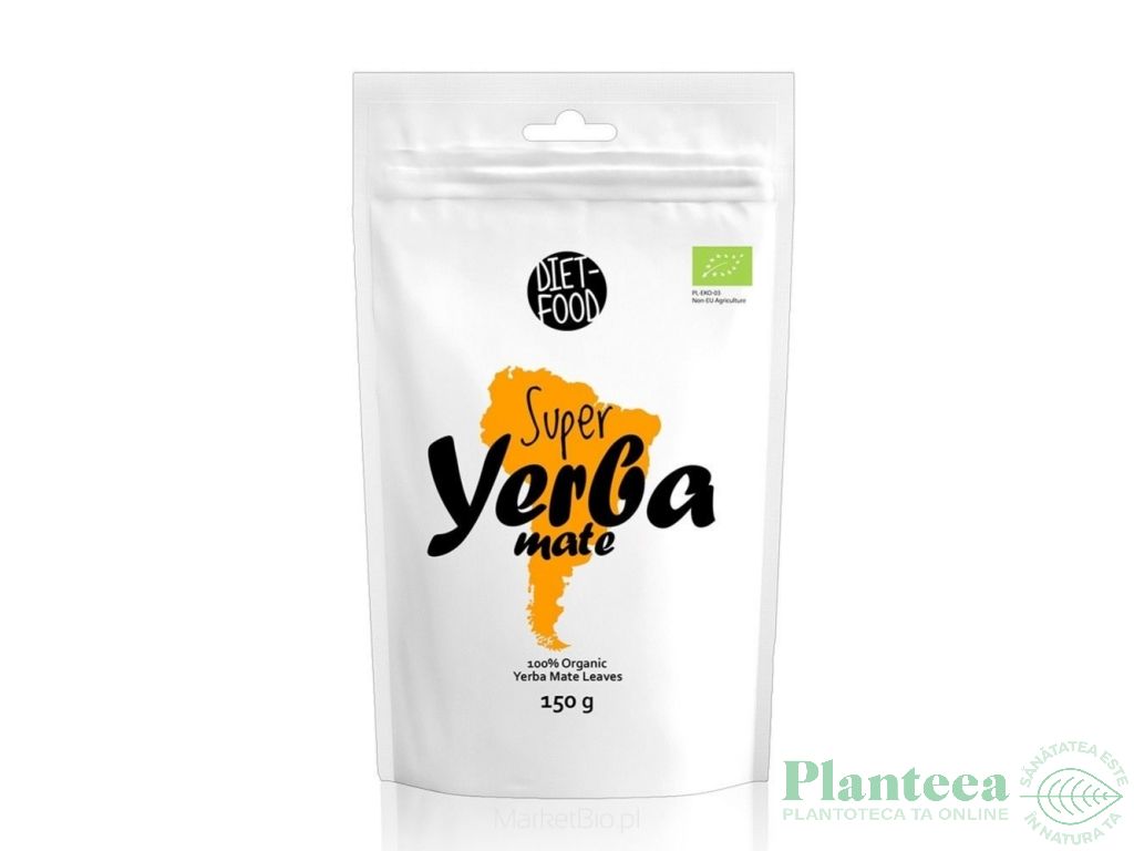 Ceai yerba mate premium bio 150g - DIET FOOD