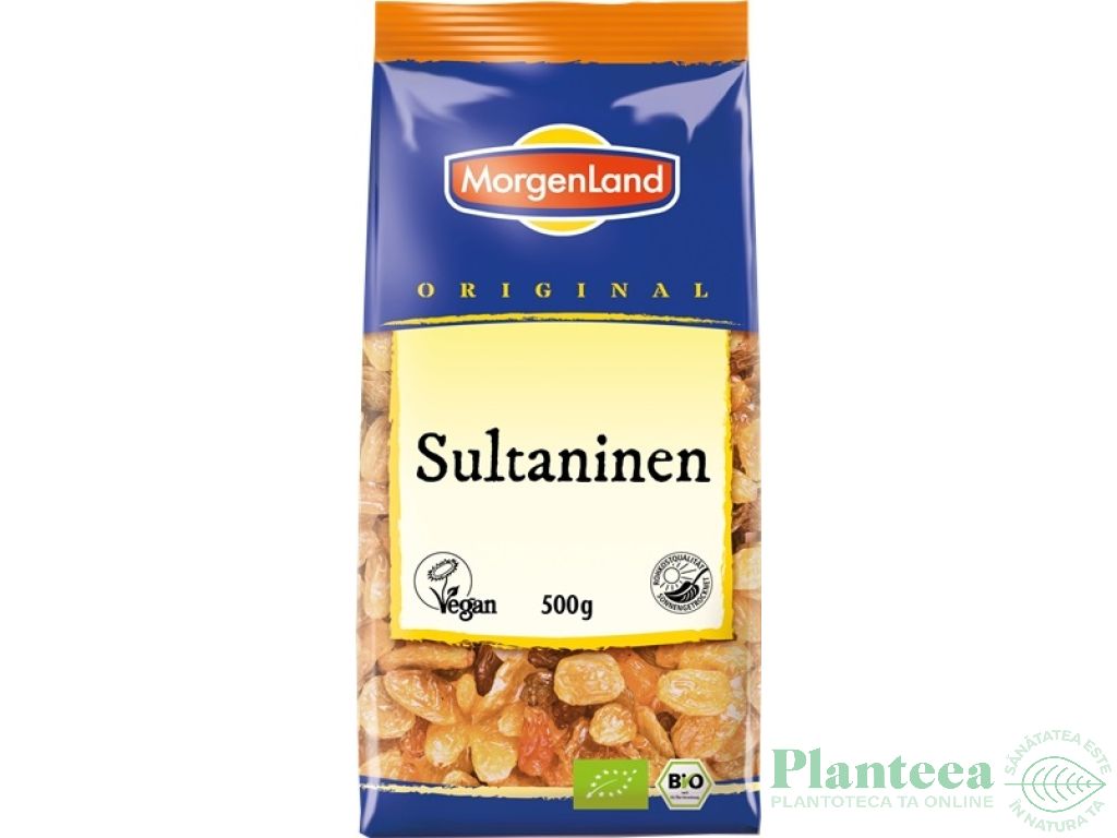 Stafide sultanine eco 500g - MORGENLAND