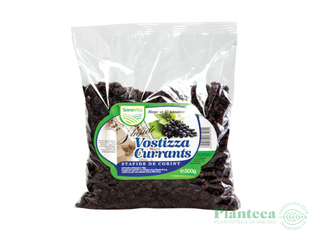 Stafide corint Vostizza 500g - SANOVITA