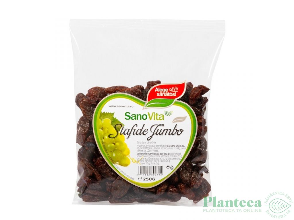 Stafide jumbo 250g - SANOVITA