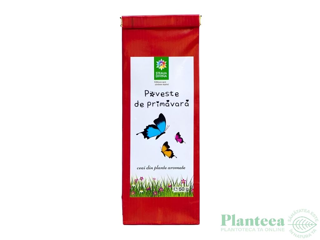 Ceai plante Poveste de Primavara 50g - SANTO RAPHAEL