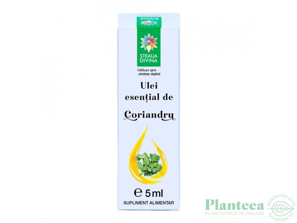 Ulei esential coriandru uz intern 5ml - SANTO RAPHAEL