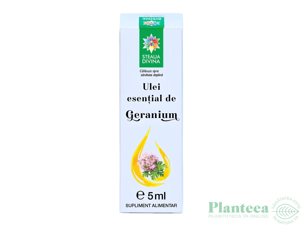 Ulei esential geranium uz intern 5ml - SANTO RAPHAEL