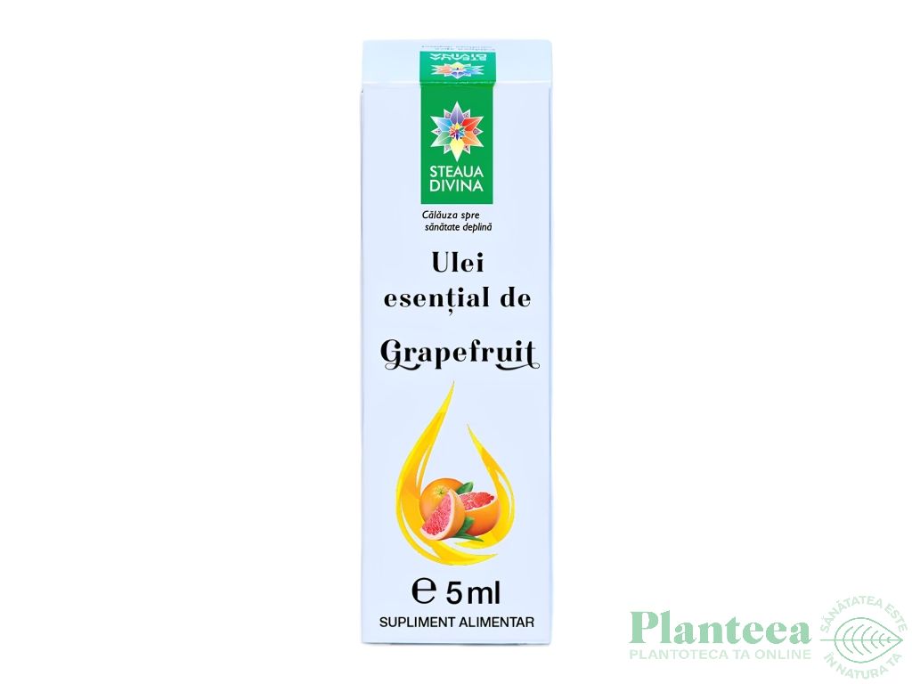 Ulei esential grepfrut uz intern 5ml - SANTO RAPHAEL