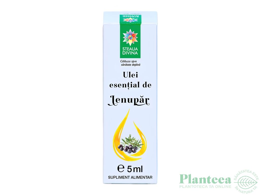 Ulei esential ienupar uz intern 5ml - SANTO RAPHAEL