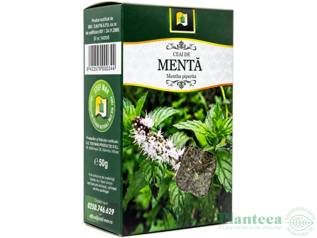 Ceai menta 50g - STEFMAR