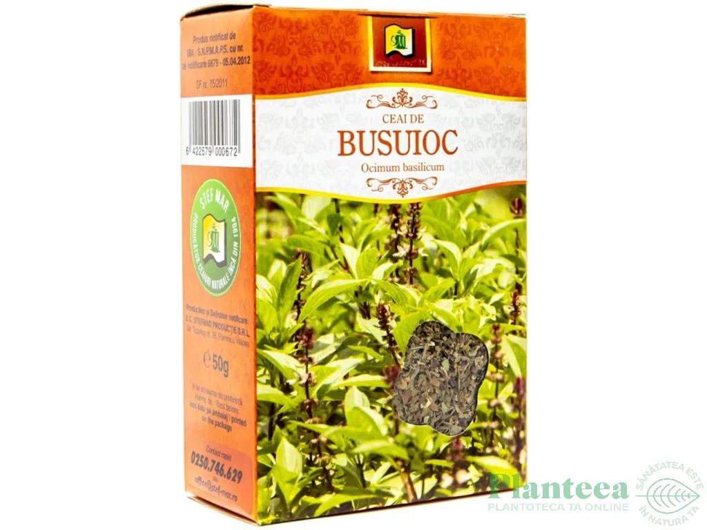 Ceai busuioc 50g - STEFMAR