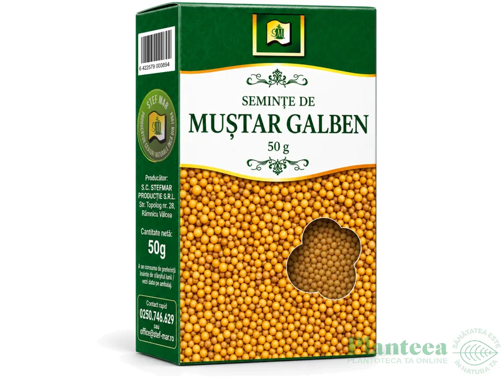 Ceai mustar seminte 50g - STEFMAR