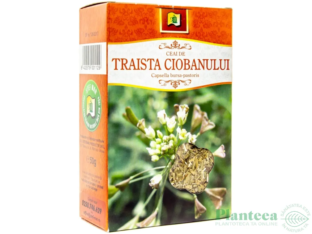 Ceai traista ciobanului 50g - STEFMAR