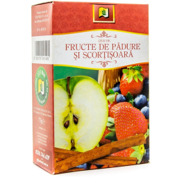 Ceai cu fructe padure scortisoara 75g - STEFMAR