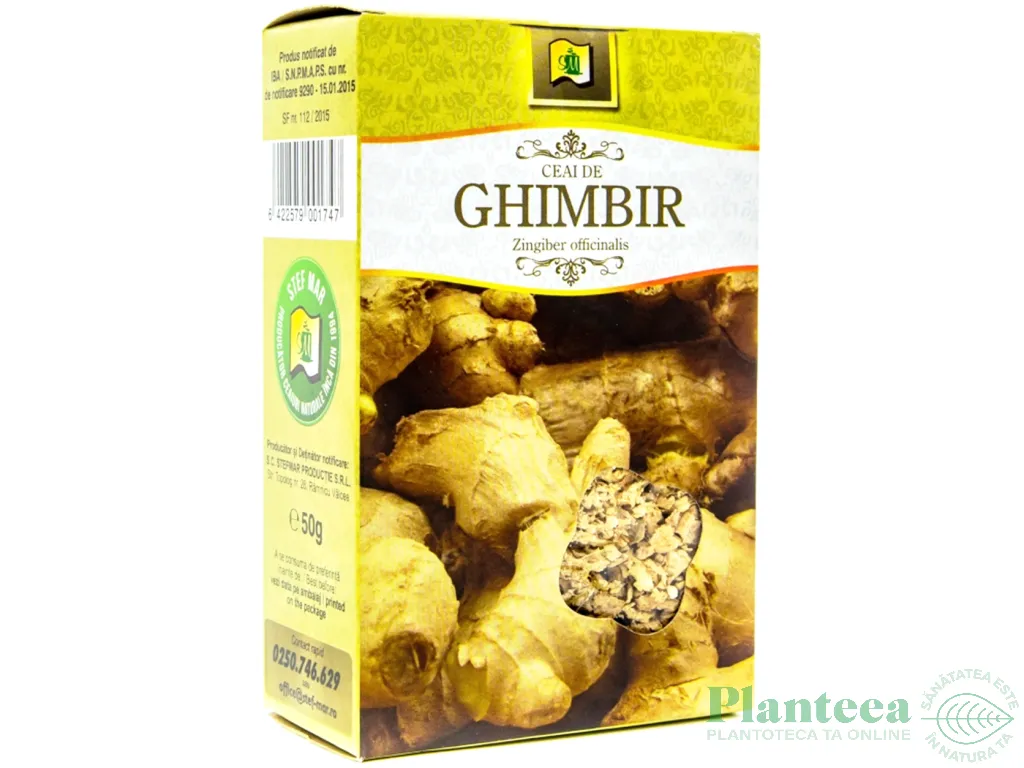 Ceai ghimbir 50g - STEFMAR