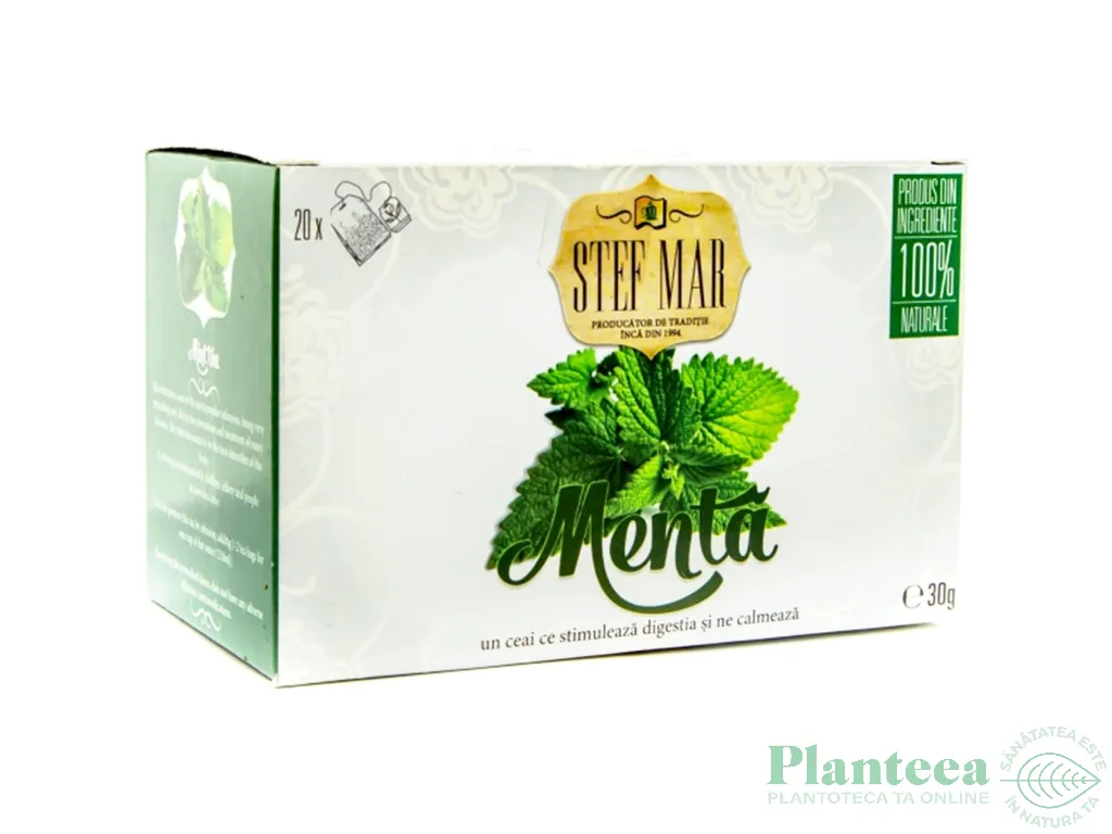 Ceai menta premium 20dz - STEFMAR