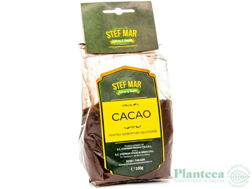 Cacao pulbere 100g - STEF MAR