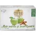 Ceai cu mar verde scortisoara premium 20dz - STEFMAR