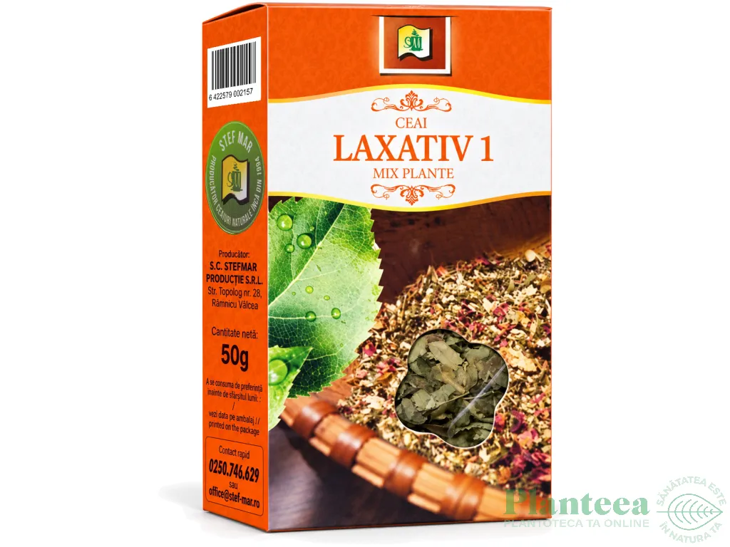 Ceai Laxativ1 50g - STEFMAR