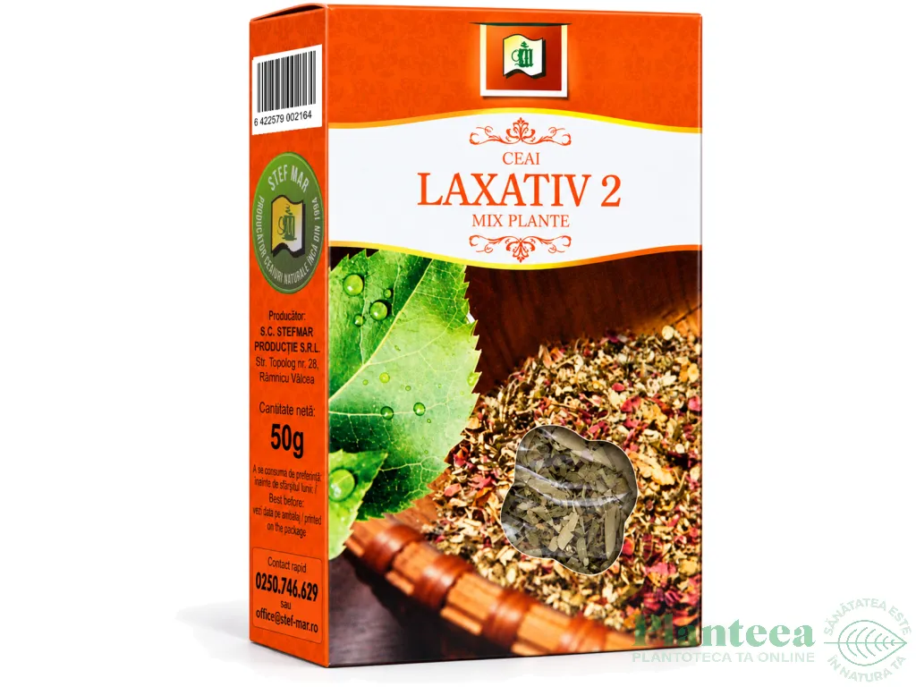 Ceai Laxativ2 50g - STEFMAR