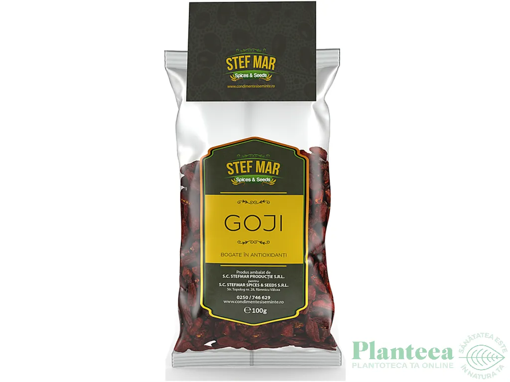 Goji uscat 100g - STEF MAR